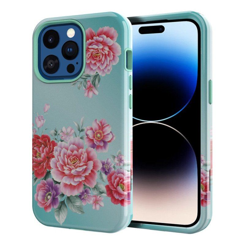 Etui do iPhone 14 Pro Max Zabytkowe Kwiaty