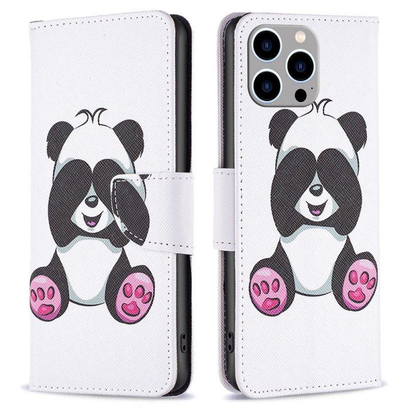 Etui Folio do iPhone 14 Pro Max Panda