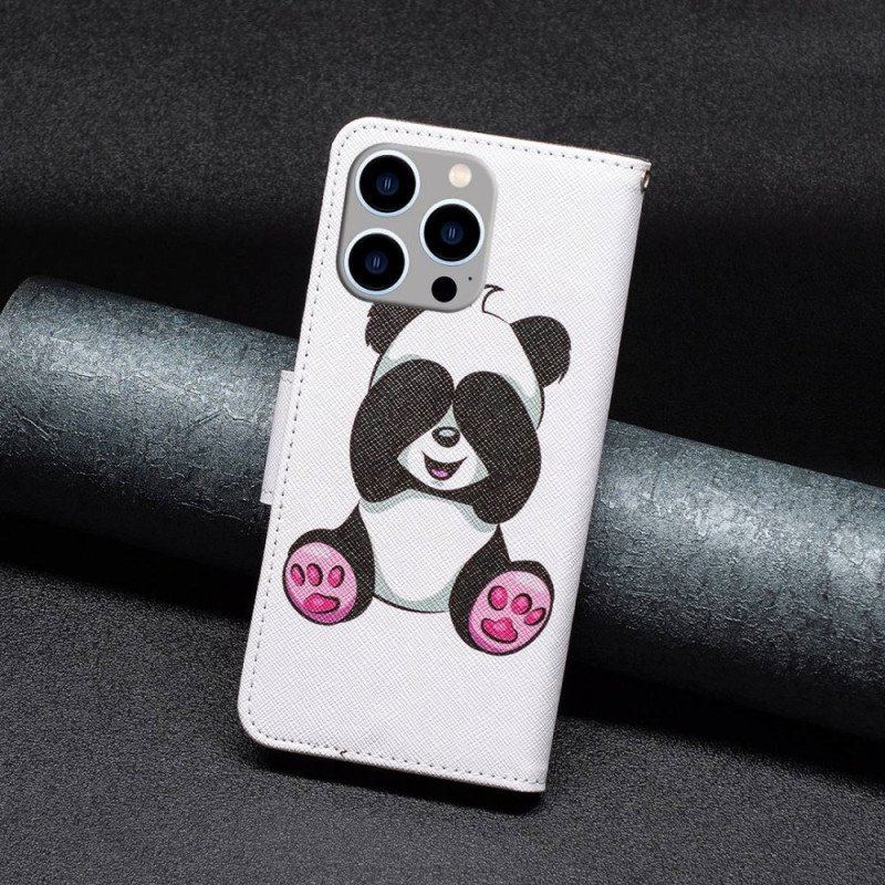 Etui Folio do iPhone 14 Pro Max Panda