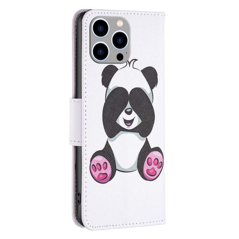 Etui Folio do iPhone 14 Pro Max Panda