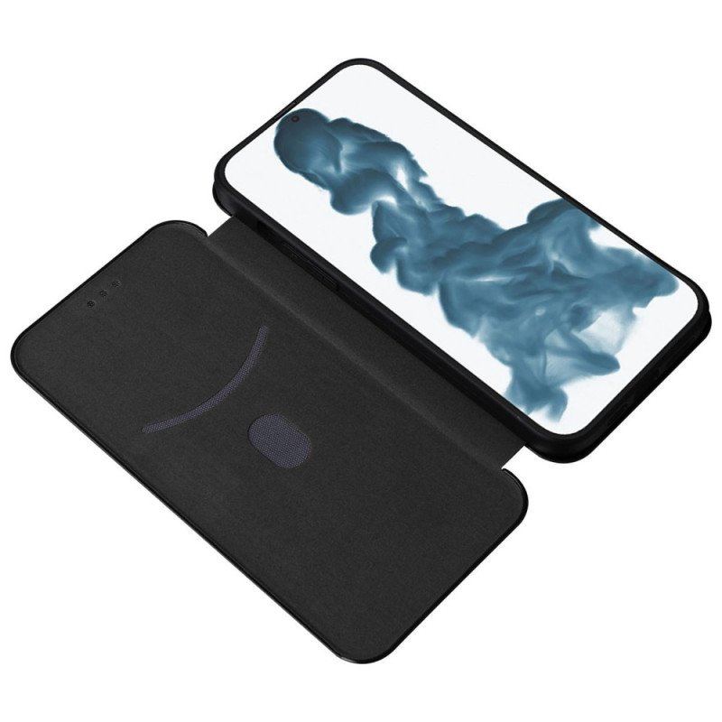 Etui Na Telefon do iPhone 14 Pro Max Etui Folio Włókno Węglowe