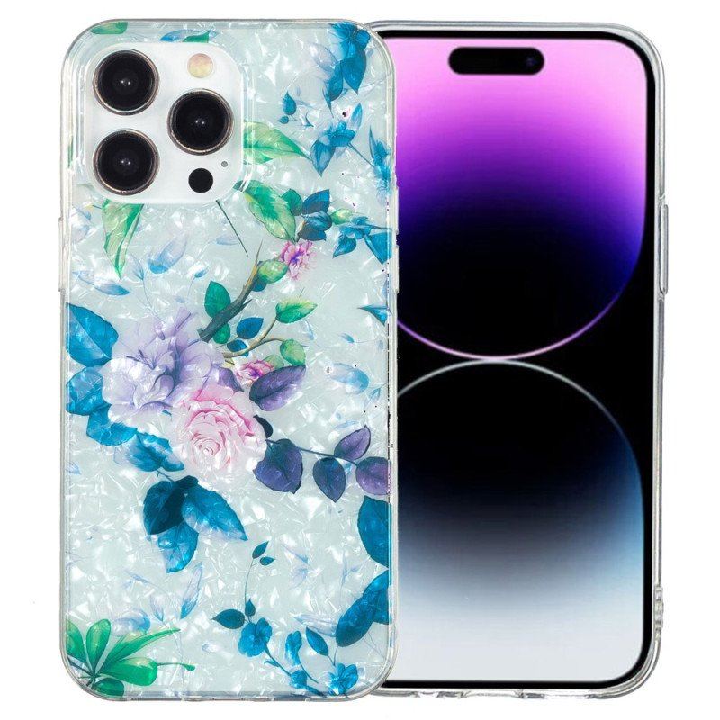 Etui do iPhone 15 Pro Kwiatowy