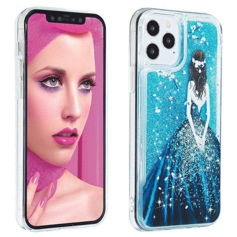 Etui do iPhone 15 Pro Modne Cekiny