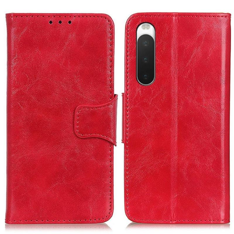 Case do Sony Xperia 10 IV Biznes Edouard Classic Faux Leather