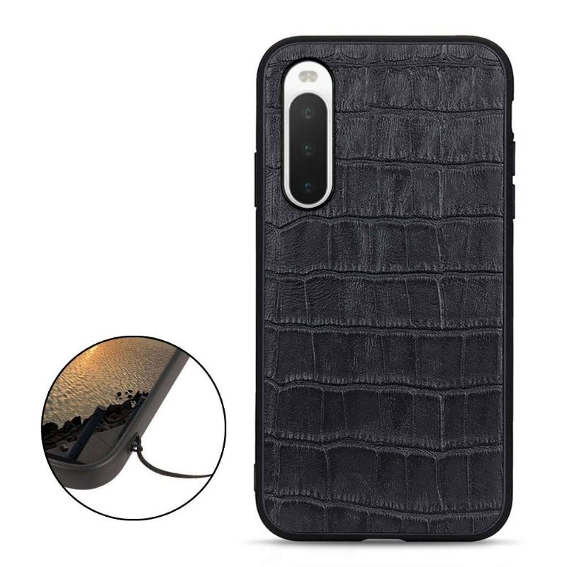 Etui do Sony Xperia 10 IV Classic Chic Croco Skin Look