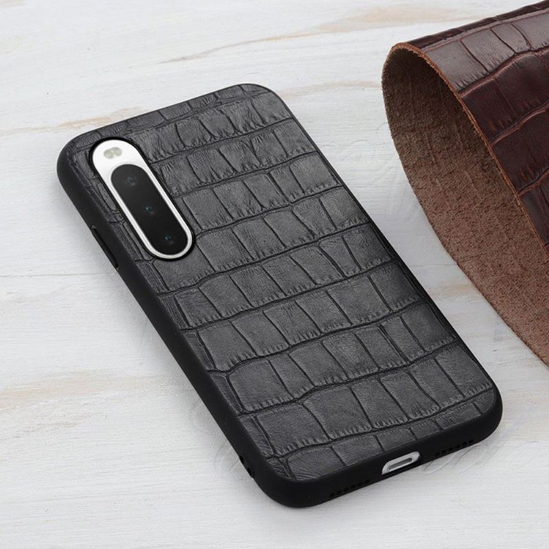 Etui do Sony Xperia 10 IV Classic Chic Croco Skin Look