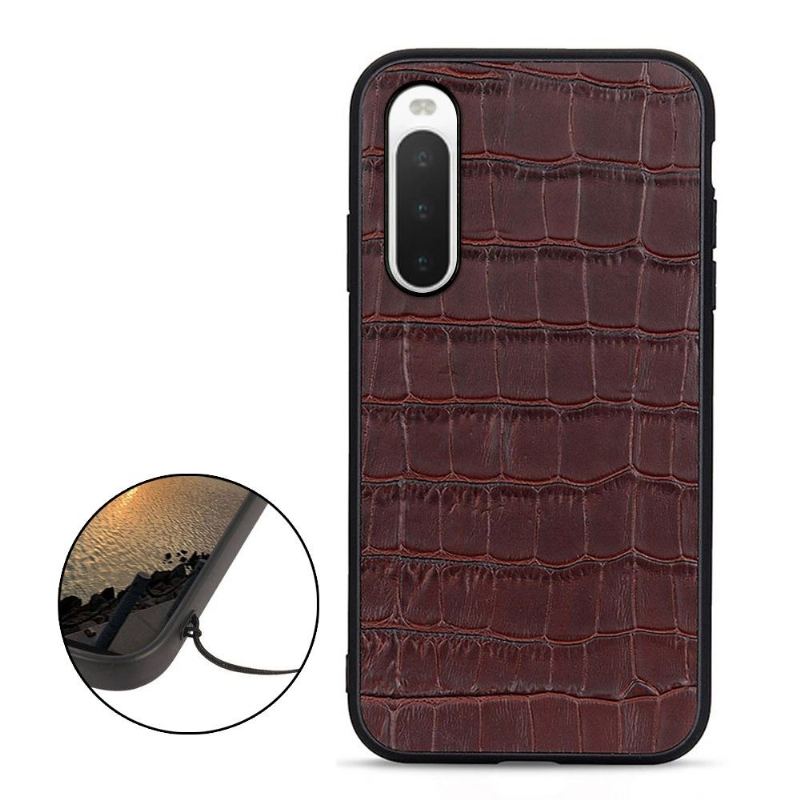 Etui do Sony Xperia 10 IV Classic Chic Croco Skin Look