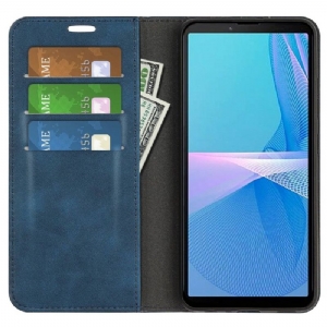 Etui do Sony Xperia 10 IV Classic Faux Skórzany Stojak Funkcyjny