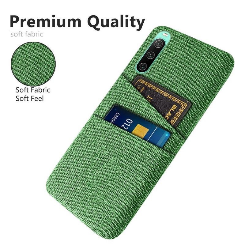 Etui do Sony Xperia 10 IV Tkaniny Posiadacz Karty