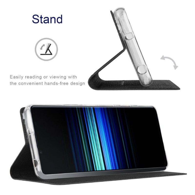 Etui Folio do Sony Xperia 10 IV Braces Support Function