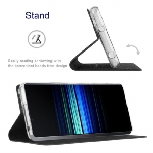 Etui Folio do Sony Xperia 10 IV Braces Support Function