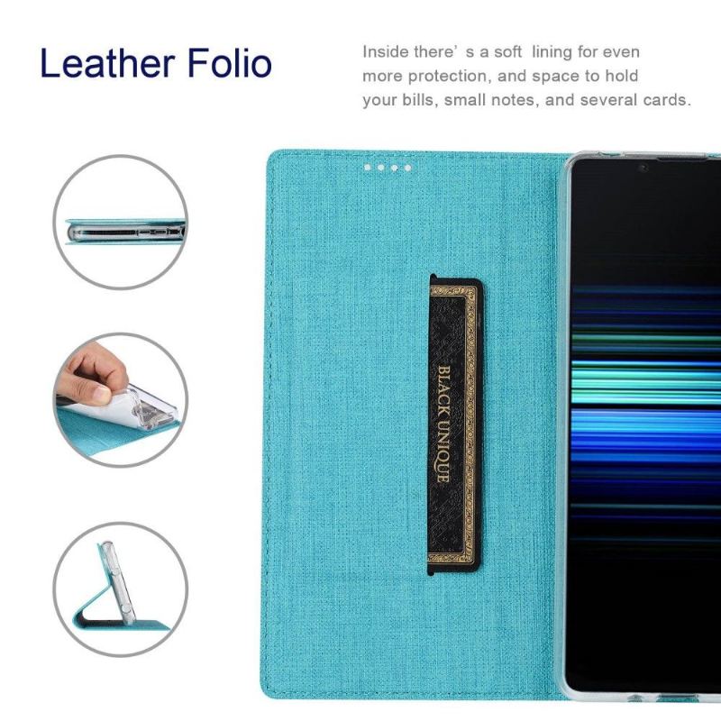 Etui Folio do Sony Xperia 10 IV Braces Support Function