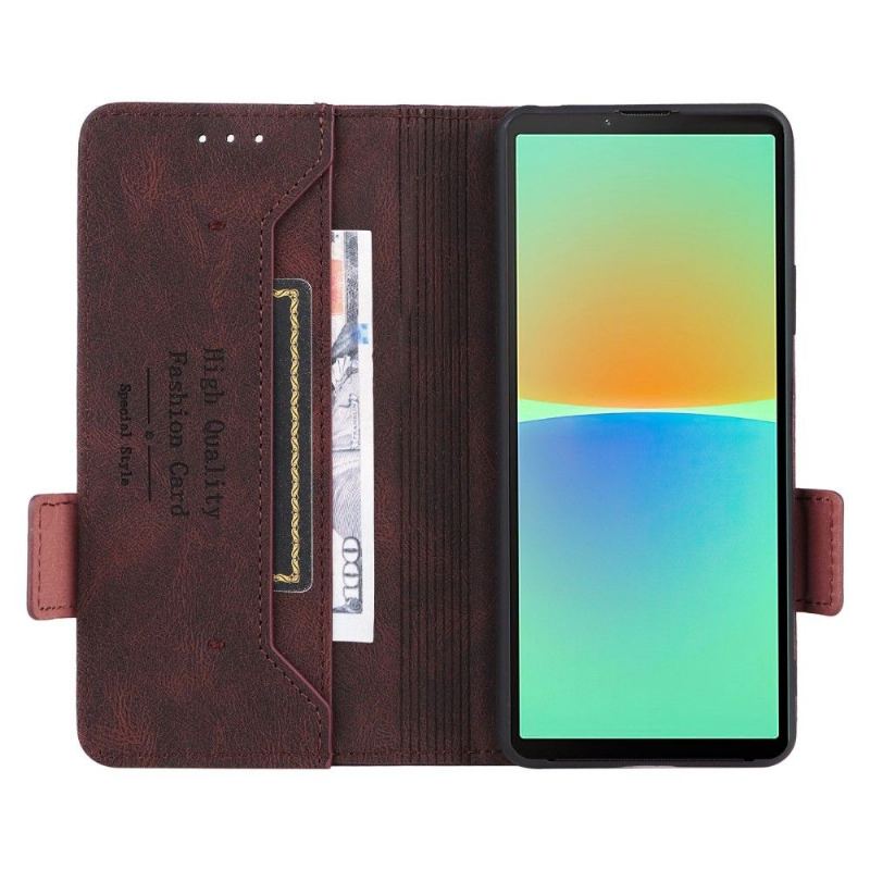 Etui Folio do Sony Xperia 10 IV La Liliane Styl Retro