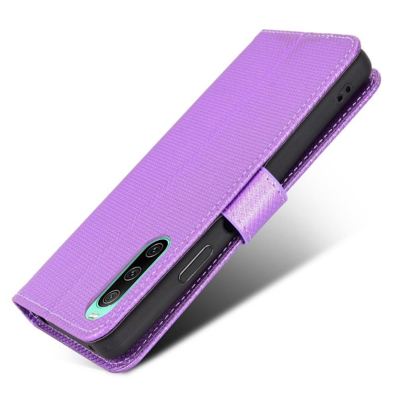 Etui Folio do Sony Xperia 10 IV Skórzany Futerał Lucinda Rabat Posiadacz Karty