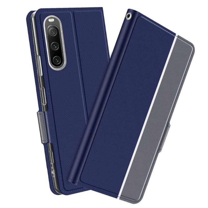 Etui Folio do Sony Xperia 10 IV Victoria Style Skóra