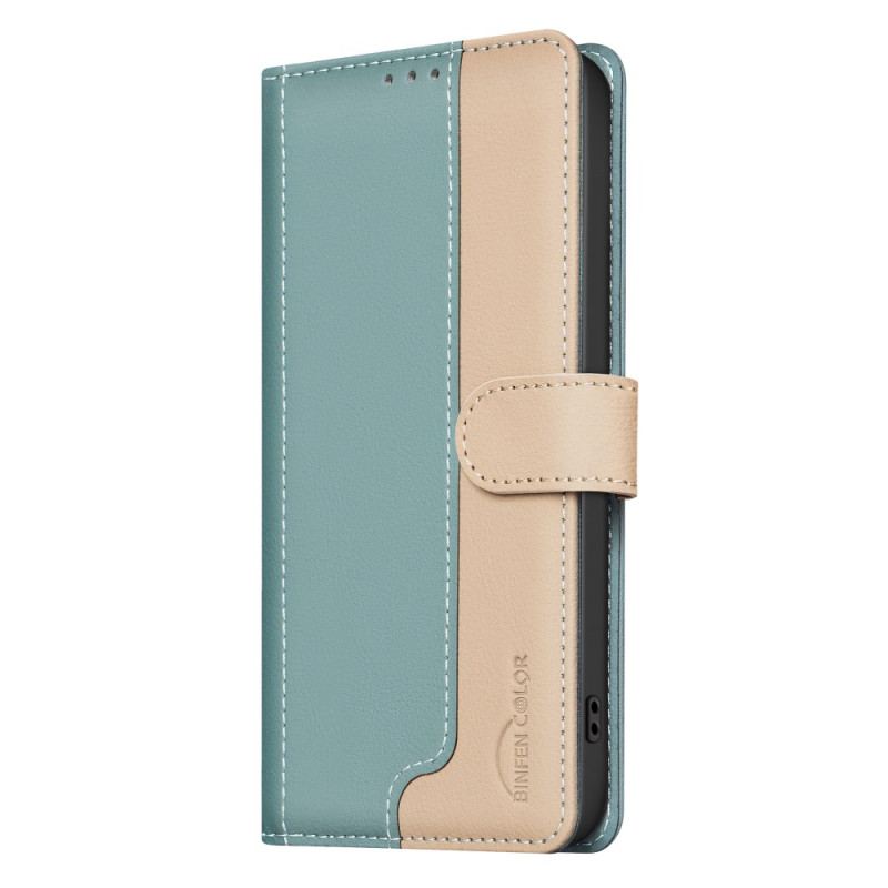 Etui Folio Google Pixel 9 Pro Dwukolorowa Ochrona Rfid Binfen Color