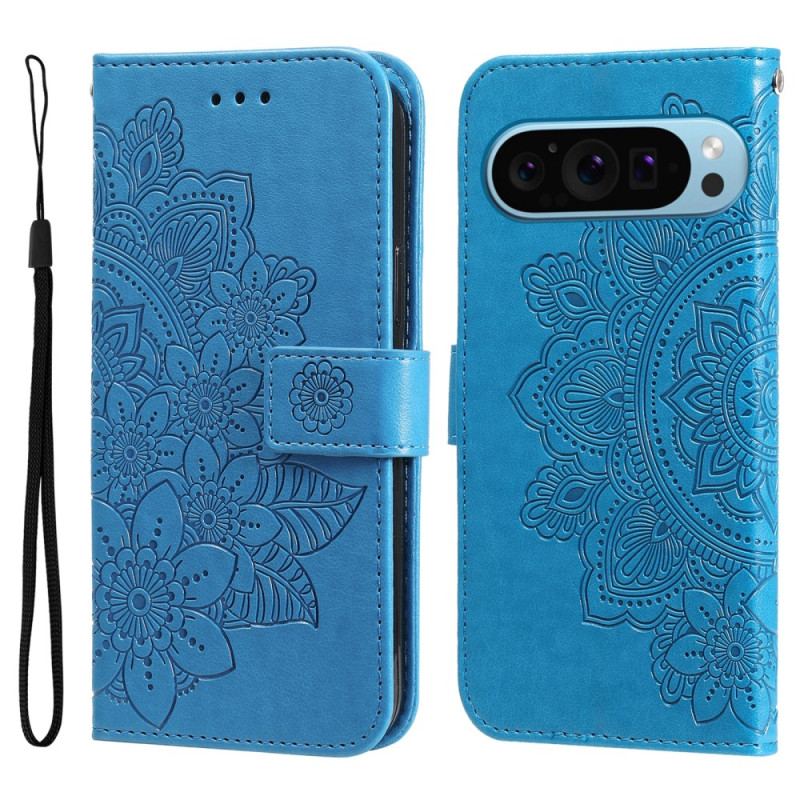 Etui Folio Google Pixel 9 Pro Mandala Imoresyjna Z Paskiem