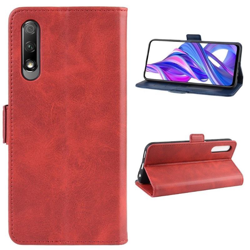 Etui Folio do Honor 9X Pro Portfel Matowy Pokrowiec Ze Sztucznej Skóry