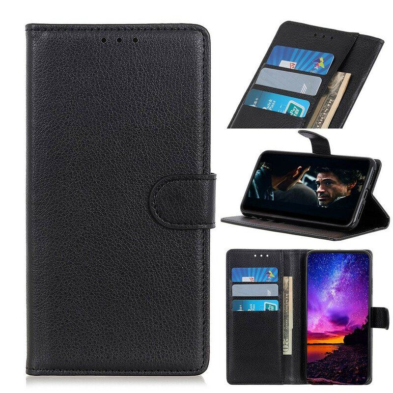 Etui Folio do Realme C11 Tradycyjnie Liczi