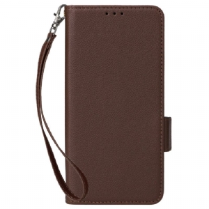 Etui Folio Samsung Galaxy M55 5g Finezja Z Paskiem Etui Ochronne