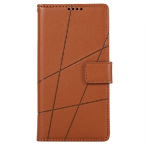 Etui Folio Samsung Galaxy M55 5g Linie Paska