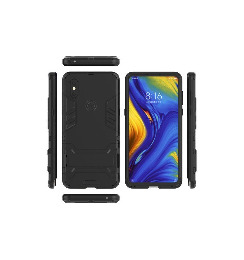 Futerały do Xiaomi Mi Mix 3 Obrzeża Cool Guard Odporny Na Wstrząsy Ze Zintegrowaną Podstawą