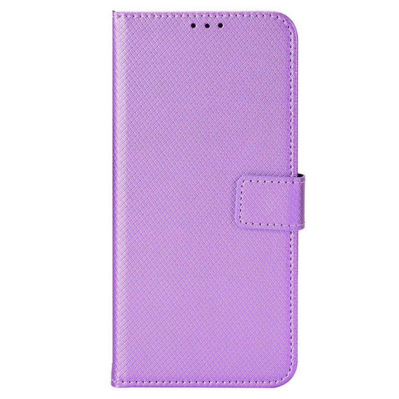 Etui Folio do Vivo Y35 z Łańcuch Styl Z Paskami