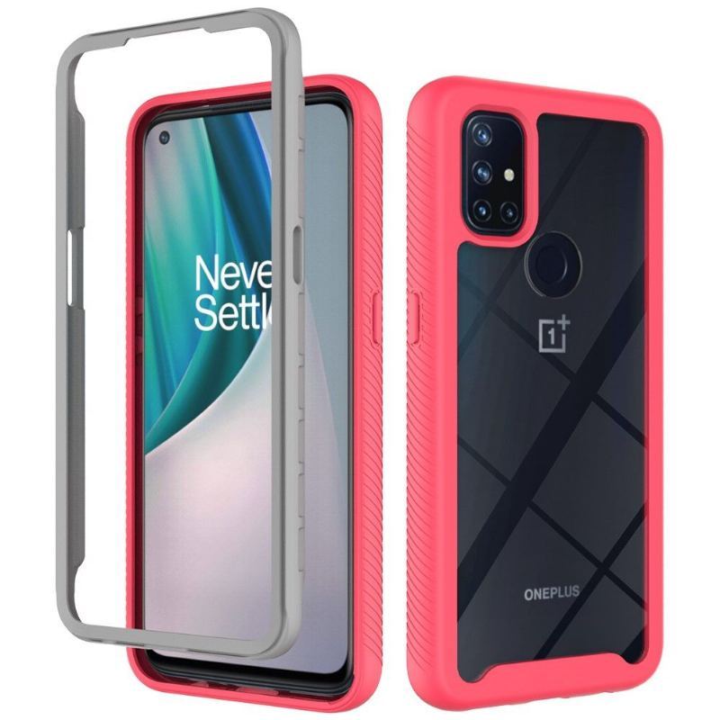 Etui do OnePlus Nord N10 Biznes Hybrid Shockproof Clear Back