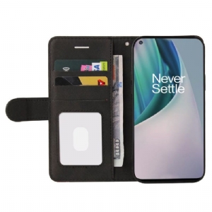 Etui Folio do OnePlus Nord N10 Bicolor Artystyczny