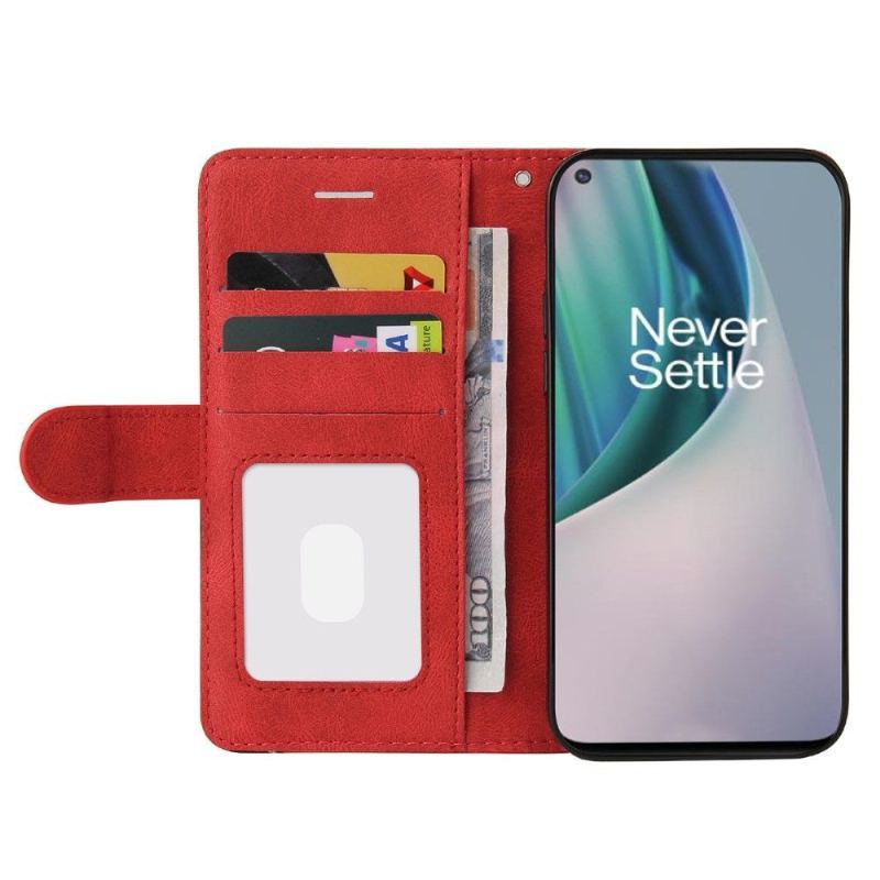 Etui Folio do OnePlus Nord N10 Bicolor Artystyczny