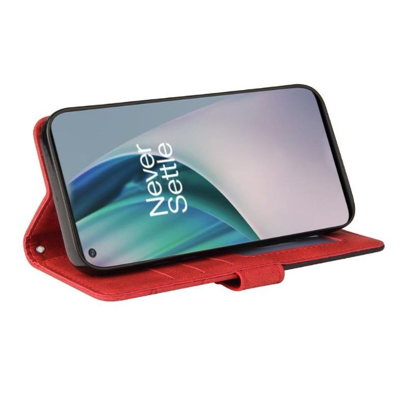 Etui Folio do OnePlus Nord N10 Bicolor Artystyczny