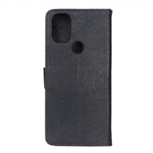 Etui Folio do OnePlus Nord N10 Classic Khazneh Efekt Skóry