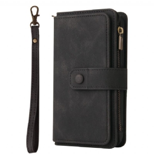 Etui Folio do OnePlus Nord N10 Classic Portfel z Łańcuch