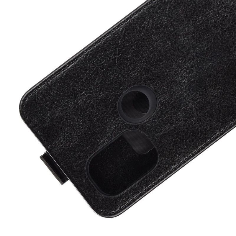 Etui Folio do OnePlus Nord N10 Classic Skórzany Futerał Ze Sztucznej Skóry W Pionie