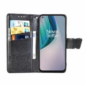 Etui Folio do OnePlus Nord N10 Motyl Ulga