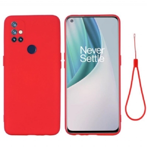 Futerały do OnePlus Nord N10 Obrzeża Puro Płynny Silikon