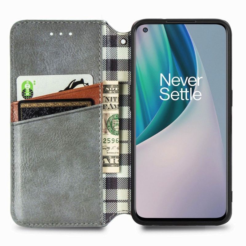 Obudowa Etui Na Telefon do OnePlus Nord N10 Kub Design Posiadacz Karty