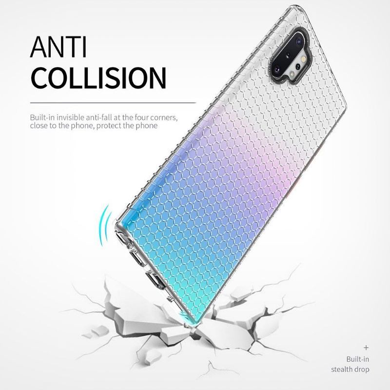 Etui do Samsung Galaxy Note 10+ / Note 10+ 5G Anti-fall Silikonowy Plaster Miodu