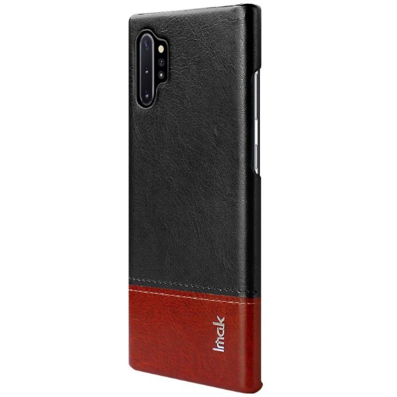 Etui do Samsung Galaxy Note 10+ / Note 10+ 5G Imak Bicolor Sztuczna Skóra