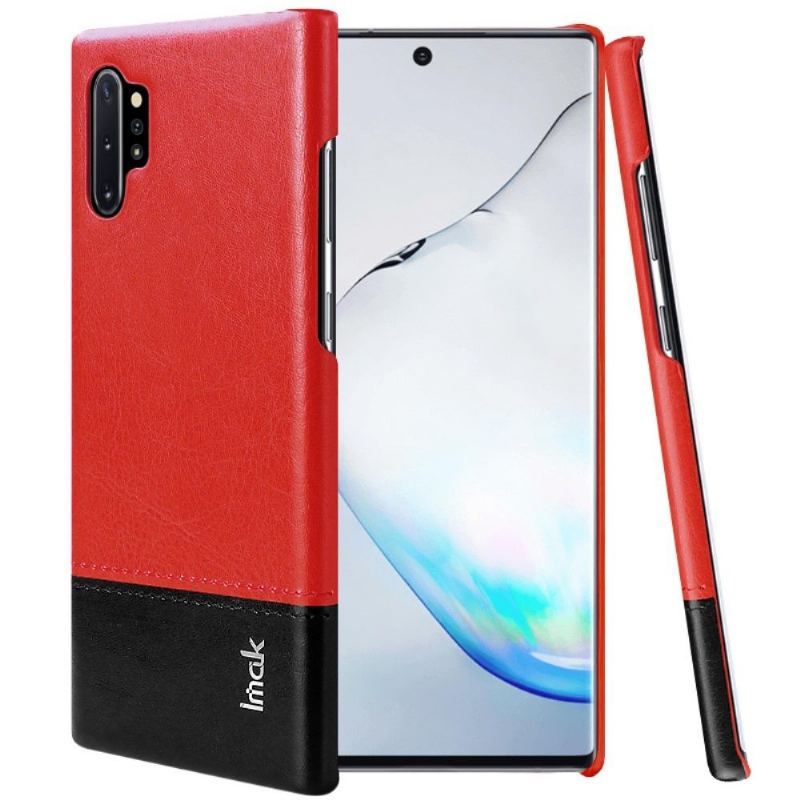 Etui do Samsung Galaxy Note 10+ / Note 10+ 5G Imak Bicolor Sztuczna Skóra