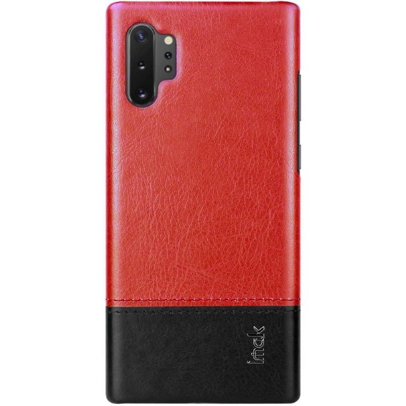 Etui do Samsung Galaxy Note 10+ / Note 10+ 5G Imak Bicolor Sztuczna Skóra