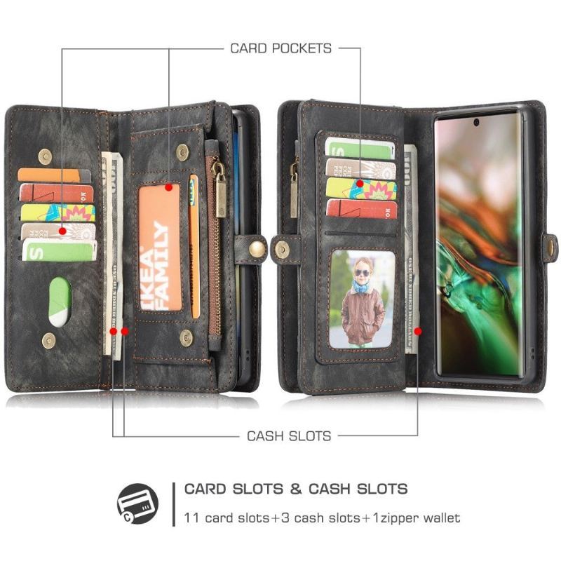 Etui Etui Folio do Samsung Galaxy Note 10+ / Note 10+ 5G 2w1 Magnetyczny