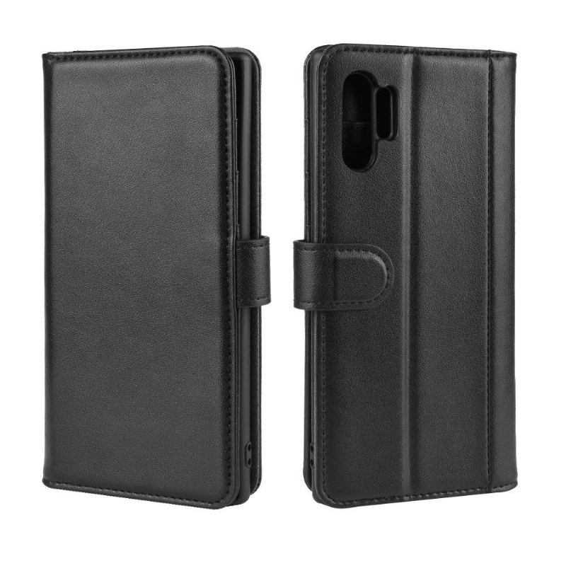 Etui Folio do Samsung Galaxy Note 10+ / Note 10+ 5G Premium Skóra