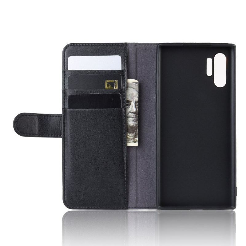 Etui Folio do Samsung Galaxy Note 10+ / Note 10+ 5G Premium Skóra