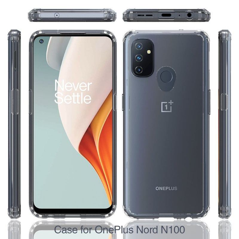 Etui do OnePlus Nord N100 Anti-fall Etui Ochronne Przezroczysta