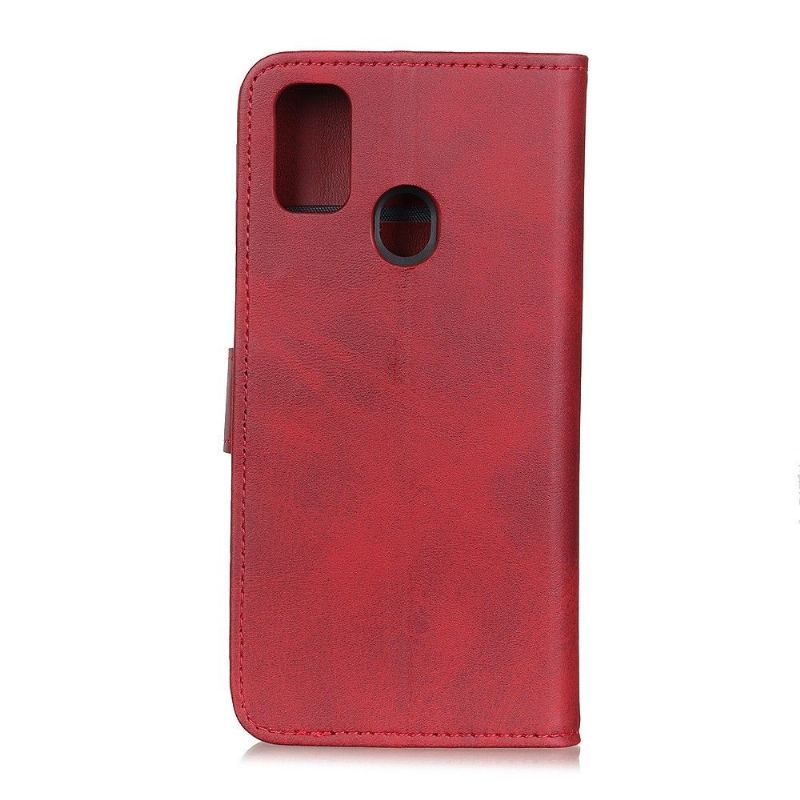 Etui Folio do OnePlus Nord N100 Marius Efekt Matowej Skóry