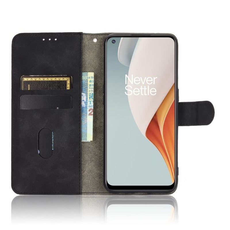 Etui Folio do OnePlus Nord N100 Skórzany Futerał Sztuczna Skóra