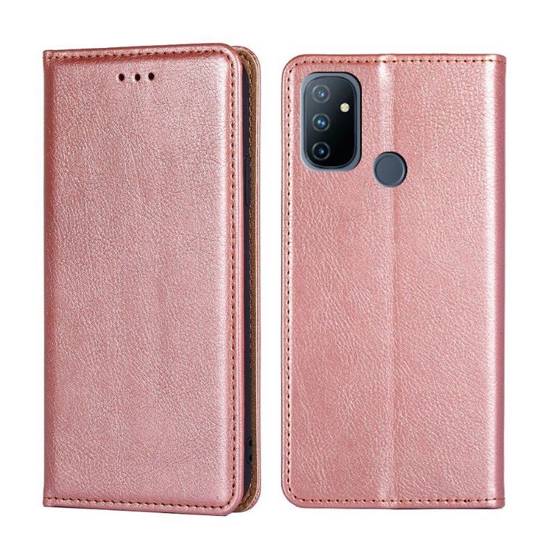 Etui Na Telefon do OnePlus Nord N100 Etui Folio Czysta Sztuczna Skóra