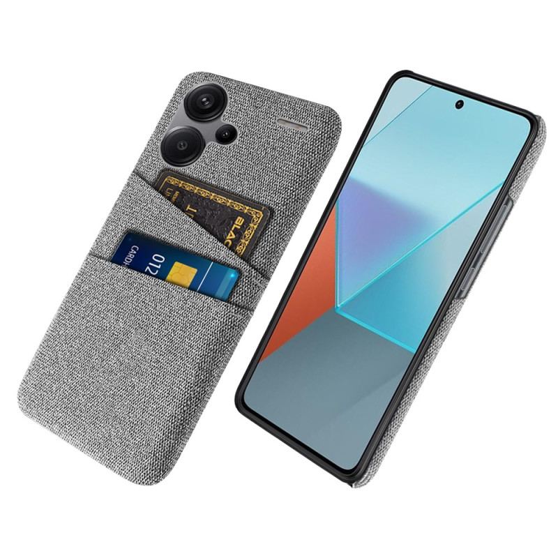 Etui Do Xiaomi Redmi Note 13 Pro Plus 5g Etui Na Karty Materiałowe