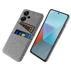 Etui Do Xiaomi Redmi Note 13 Pro Plus 5g Etui Na Karty Materiałowe